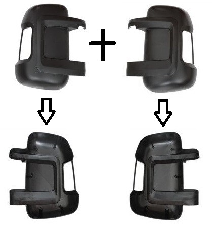 Cache coque retroviseur - 2x,